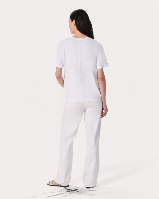 Rag & Bone White London Graphic Tee