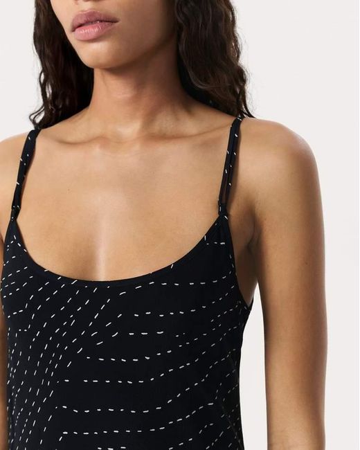 Rag & Bone Blue Alessia Printed Slip Dress