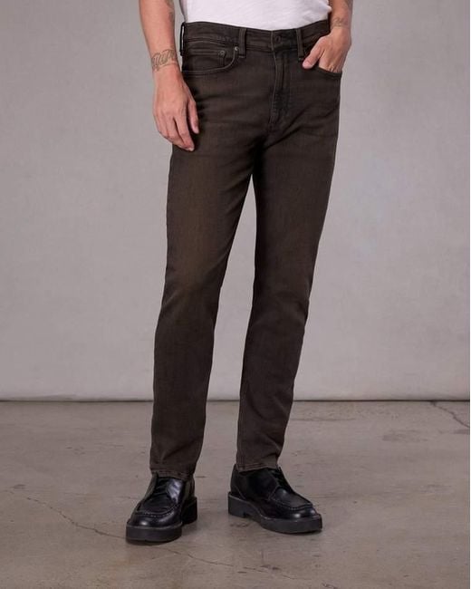 Rag & Bone Gray Fit 2 Slim Fit Jean for men