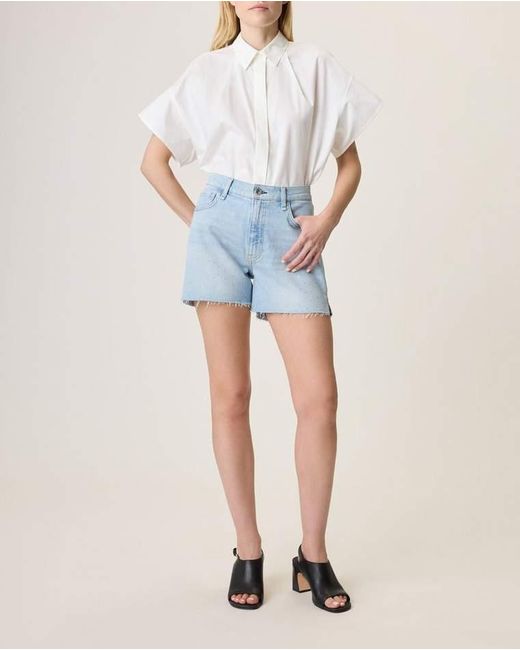 Rag & Bone Natural Retro Cut Off Short