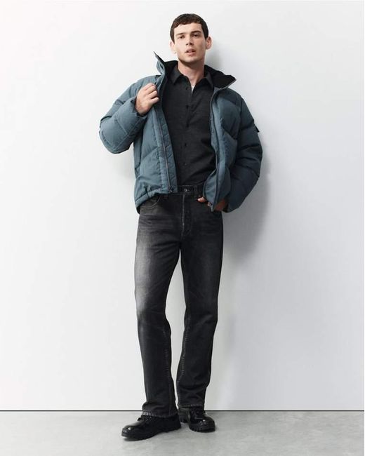 Rag & Bone Blue Miramar Fit 4 Straight Pants for men