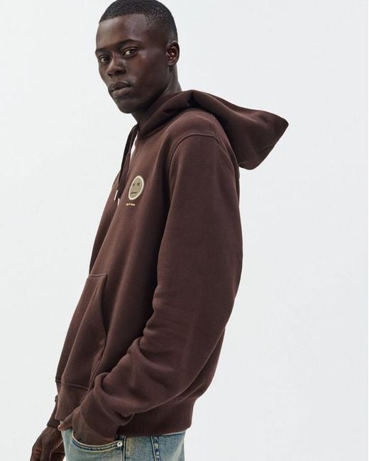 Rag & Bone Brown Sour Face Embroidered Hoodie