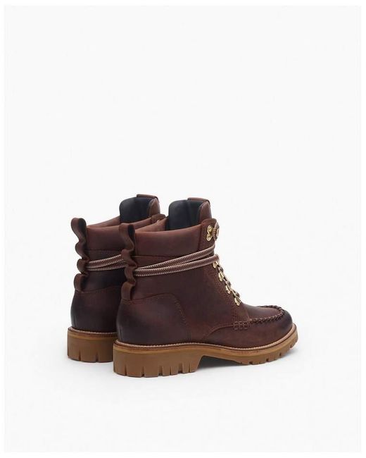 Rag & Bone Brown Cameron Leather Hiking Boots