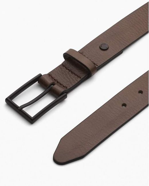 Rag & Bone Brown Parker Leather Belt