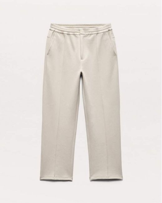 Rag & Bone White Tech Ponte Sweatpants for men