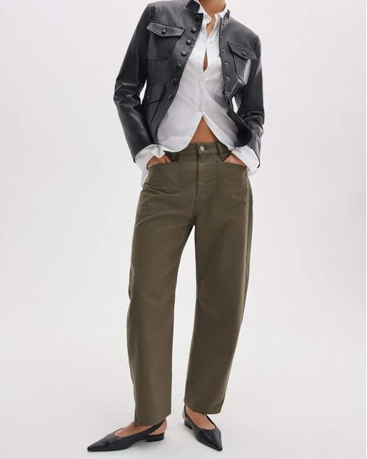 Rag & Bone Green Stevie Utility Pants