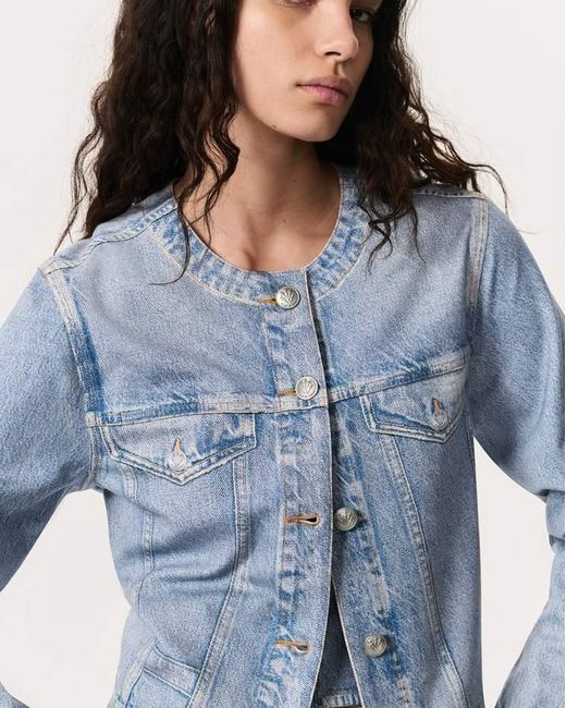 Rag & Bone Blue Miramar Cora Jacket