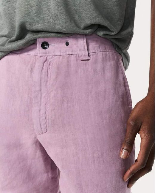 Rag & Bone Multicolor Haydon Linen Shorts for men