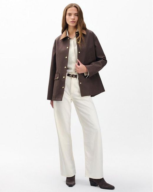 Rag & Bone Brown Cassidy Cotton Jacket