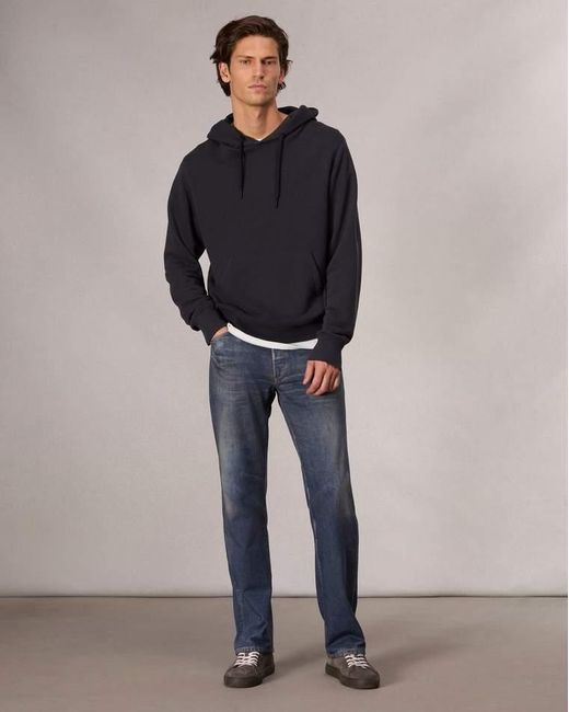 Rag & Bone Blue Miramar Fleece Fit 4 Pant for men