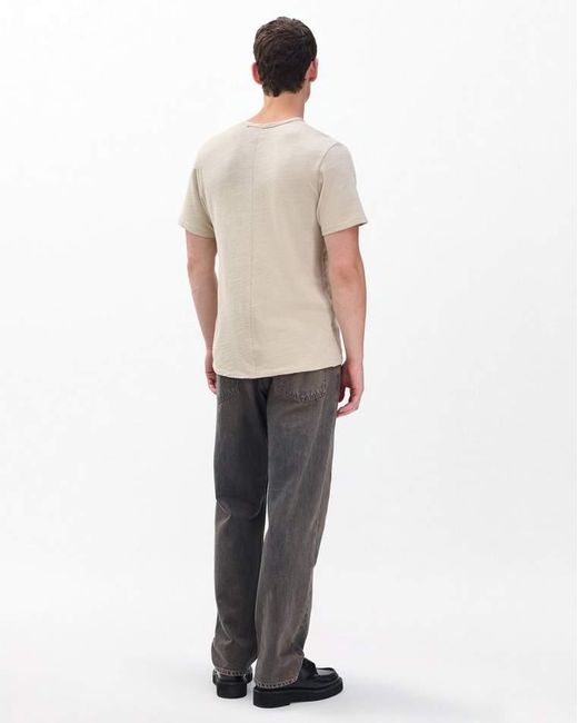 Rag & Bone White Classic Flame Tee for men