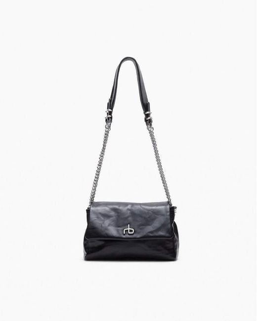 Rag & Bone White Chelsea Small Flap Bag