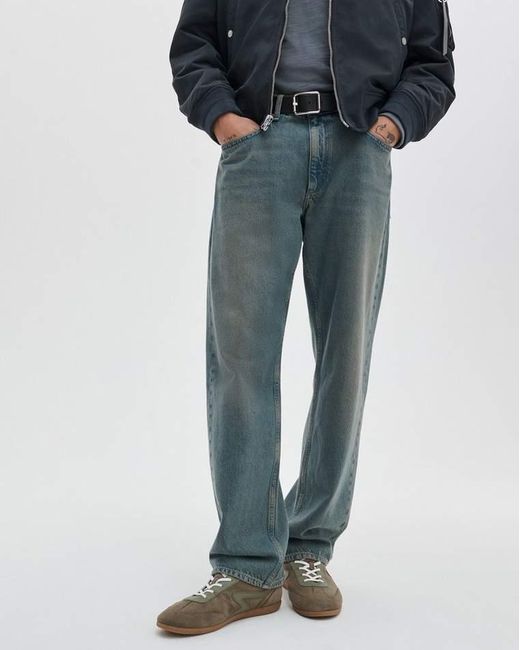 Rag & Bone Green Retro Leather Legacy Trainers for men