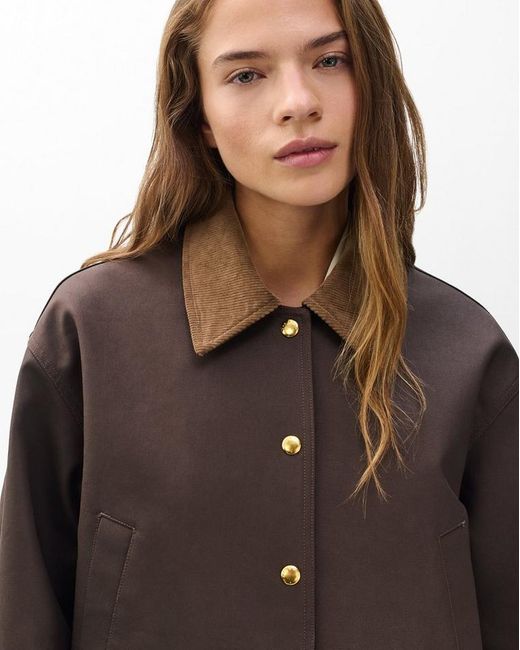 Rag & Bone Brown Cassidy Cotton Jacket