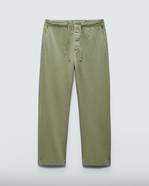 Rag & Bone Green Bradford Cotton Pant for men