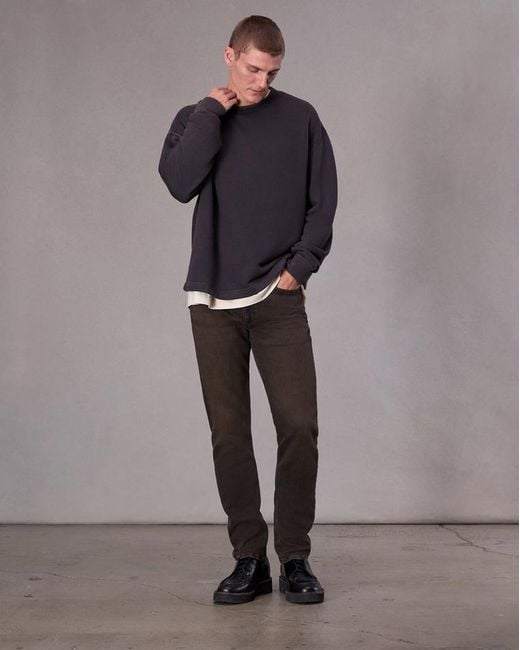 Rag & Bone Gray Fit 2 Slim Fit Jean for men