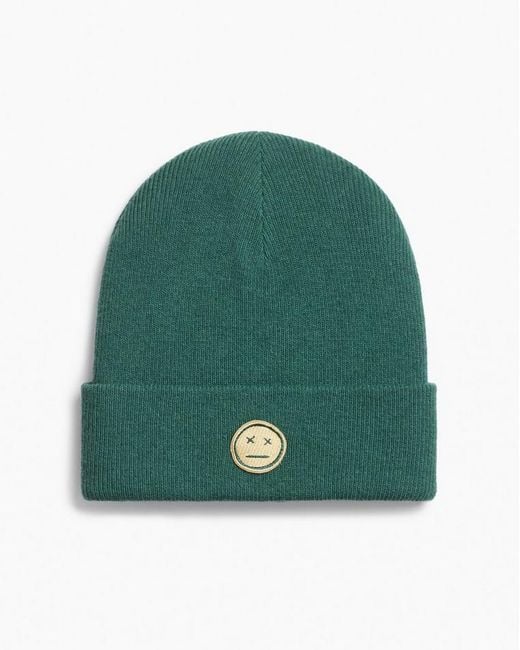 Rag & Bone Green Sour Face Beanie