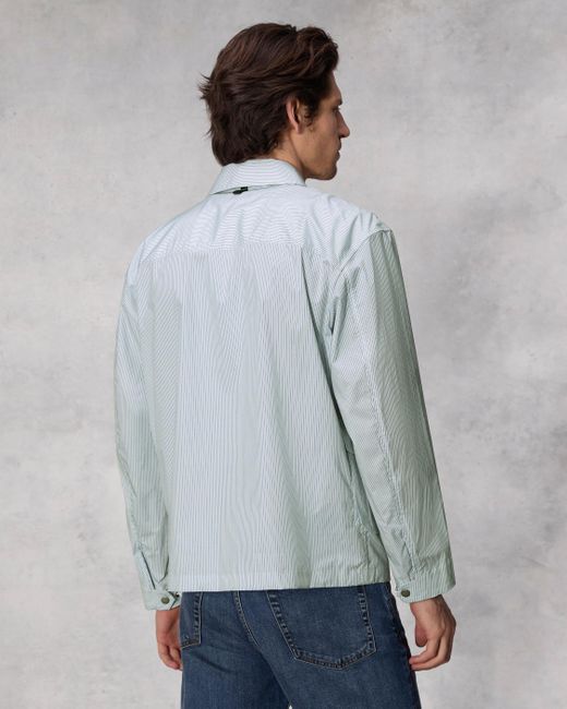Rag & Bone Gray Cade Striped Cotton Jacket for men