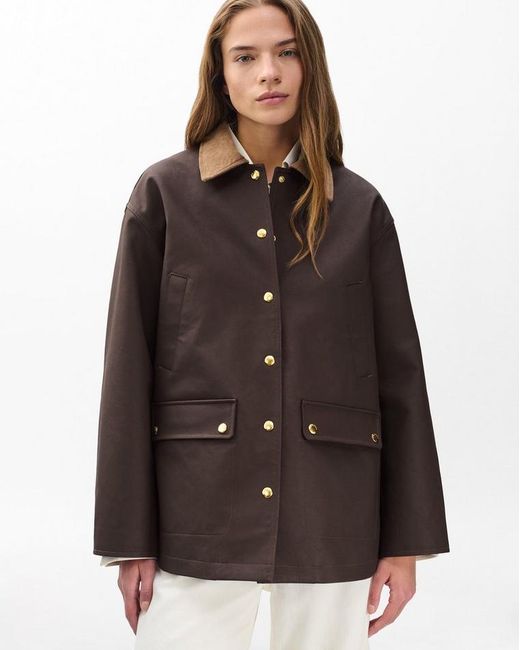 Rag & Bone Brown Cassidy Cotton Jacket