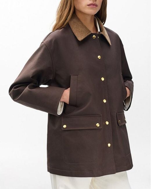 Rag & Bone Brown Cassidy Cotton Jacket
