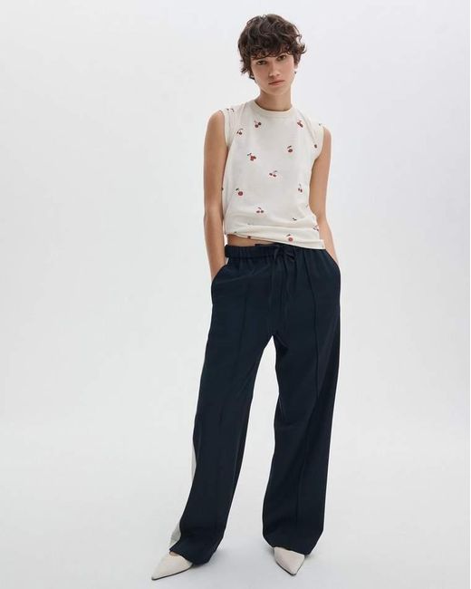 Rag & Bone White Cherry Graphic Tee