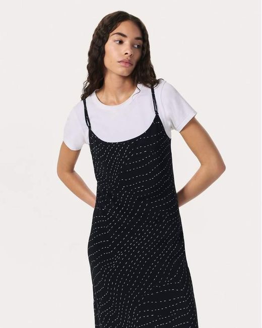 Rag & Bone Blue Alessia Printed Slip Dress