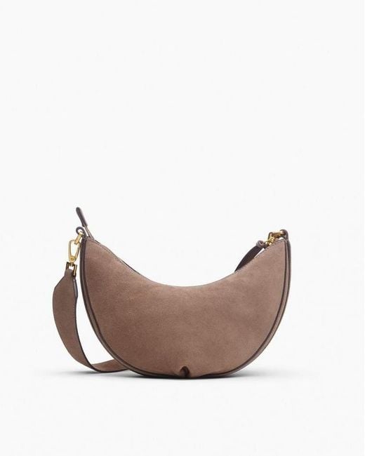 Rag & Bone White Alix Suede Crossbody Bag
