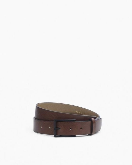 Rag & Bone Brown Parker Leather Belt