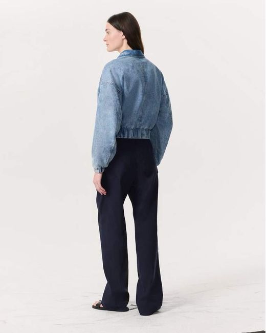 Rag & Bone Blue Featherweight Lara Denim Jacket