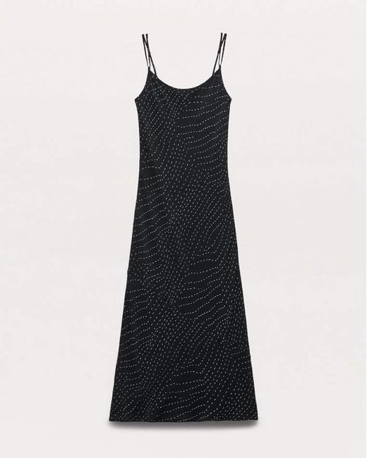 Rag & Bone Blue Alessia Printed Slip Dress