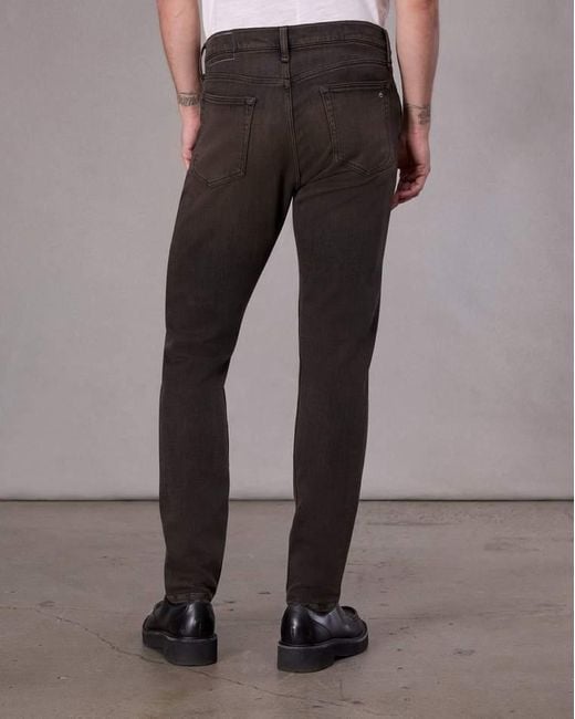 Rag & Bone Gray Fit 2 Slim Fit Jean for men