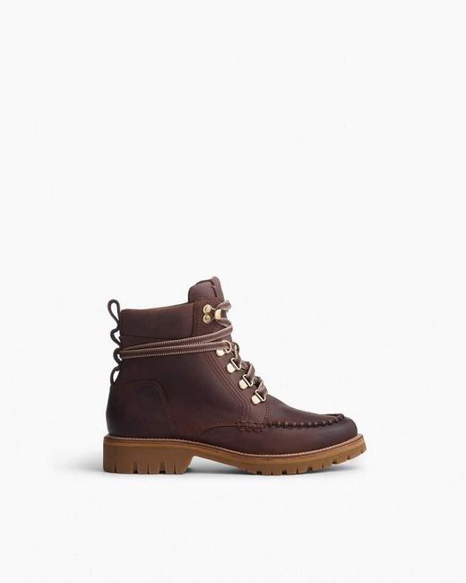 Rag & Bone Brown Cameron Leather Hiking Boots