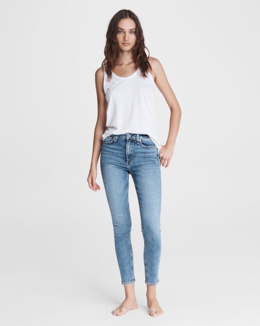 Rag \u0026 Bone Denim Nina High-rise Skinny 