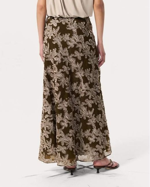 Rag & Bone Natural Wren Fil Coupé Maxi Skirt