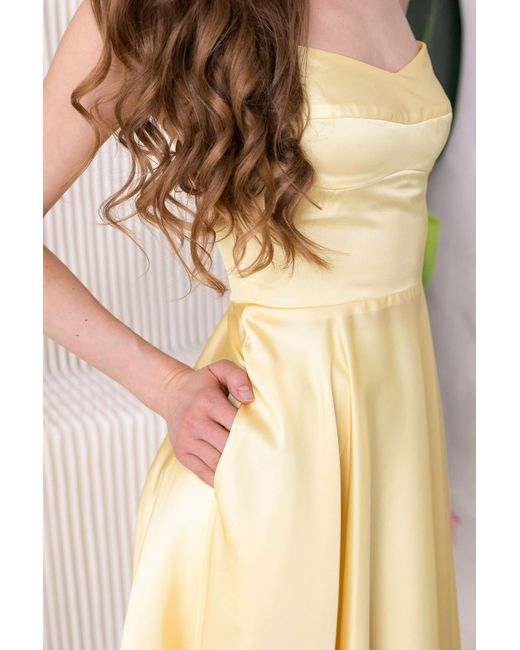 RainSisters Natural Fit And Flare Dress