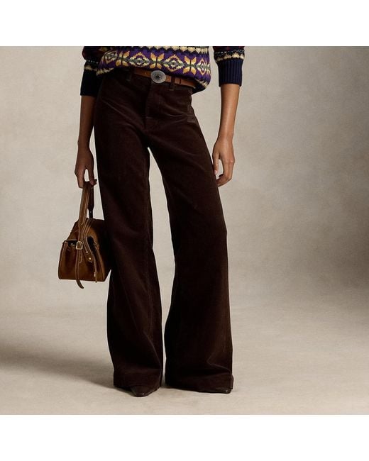 Polo Ralph Lauren Black Beaton Corduroy Trouser