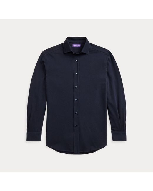 Ralph Lauren Blue Ralph Lauren Knit Oxford Shirt for men