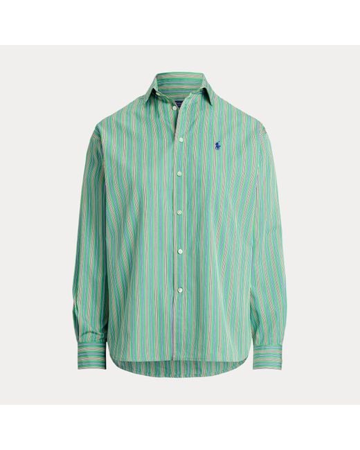 Chemise décontractée rayée en coton Ralph Lauren en coloris Green