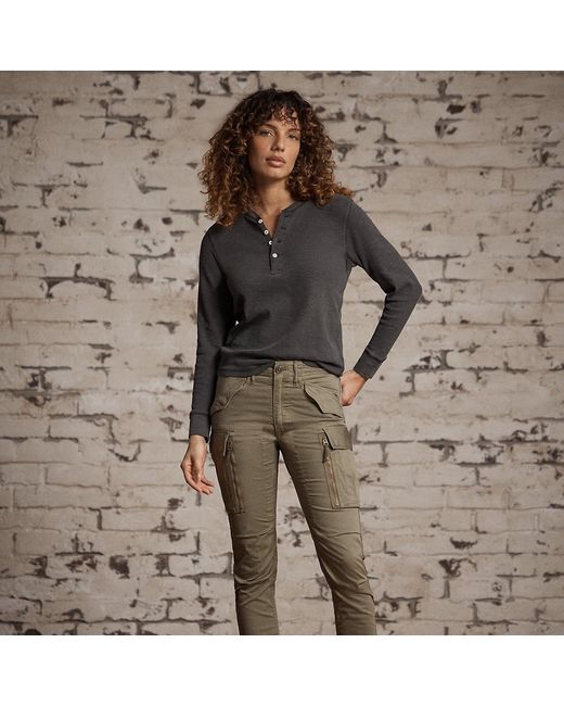 Ralph Lauren Green Stretch Skinny Cargo Pant