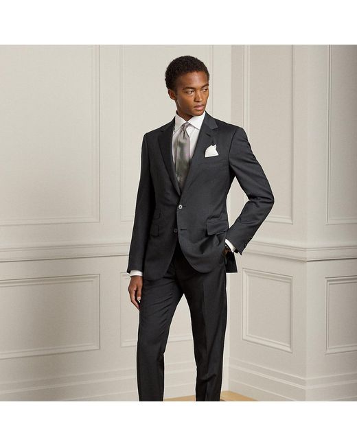 Ralph Lauren Black Gregory Hand-Tailored Wool Serge Suit for men