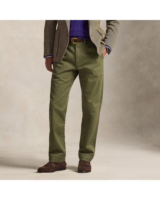 Ralph Lauren Green Salinger Straight Fit Chino Trouser for men