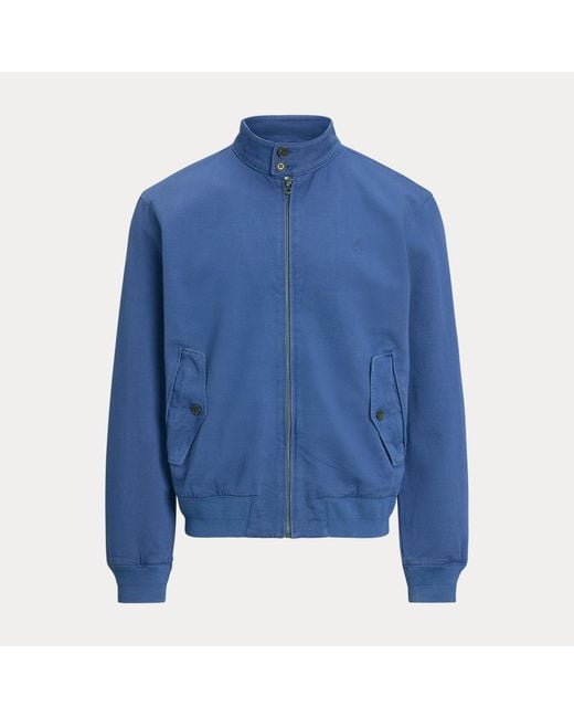 Polo Ralph Lauren Blue The Bedford Chino Jacket for men