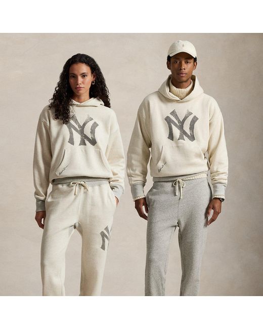 Polo Ralph Lauren Natural Polo Ralph Lauren Lauren Yankees Hoodie for men