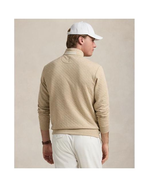 Ralph Lauren Natural Classic Fit Quilted Double-knit Pullover for men