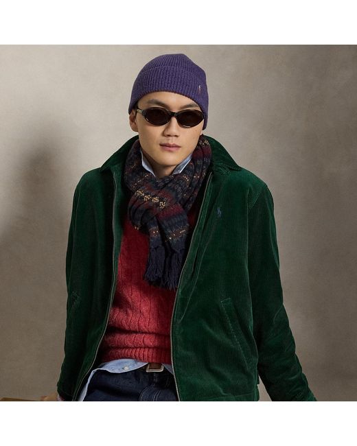 Polo Ralph Lauren Green The Wynton Corduroy Jacket for men
