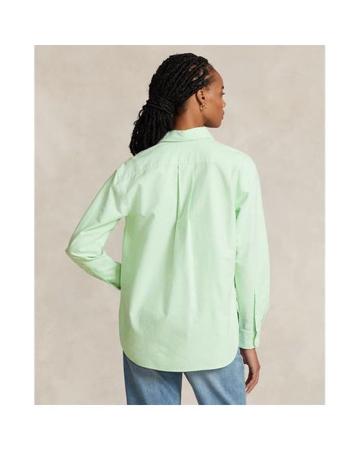 Camisa oxford Relaxed Fit de algodón Polo Ralph Lauren de color Green