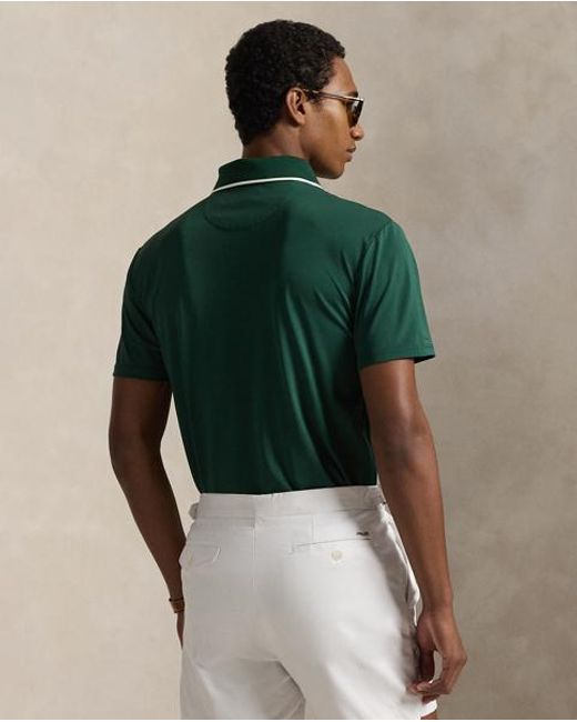 Ralph Lauren Green Tailored Fit Polo Bear Polo Shirt for men