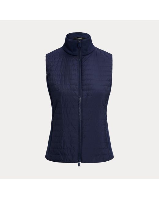 Ralph Lauren Blue Hybrid Quilted Vest