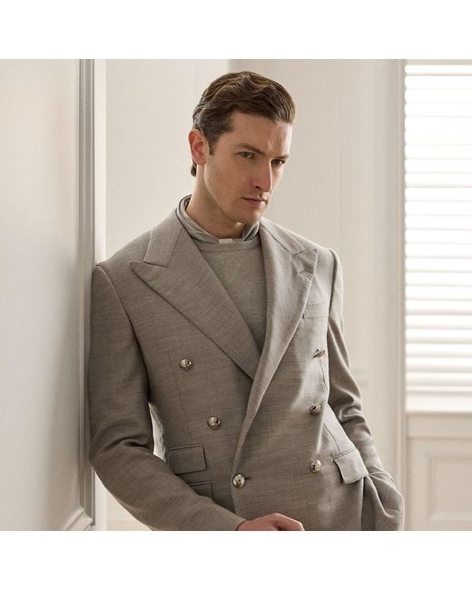 Ralph Lauren Gray Ralph Lauren Handmade Cashmere Jacket for men
