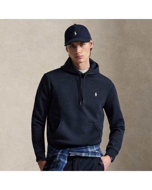 Polo Ralph Lauren Blue Double-Knit Hoodie for men